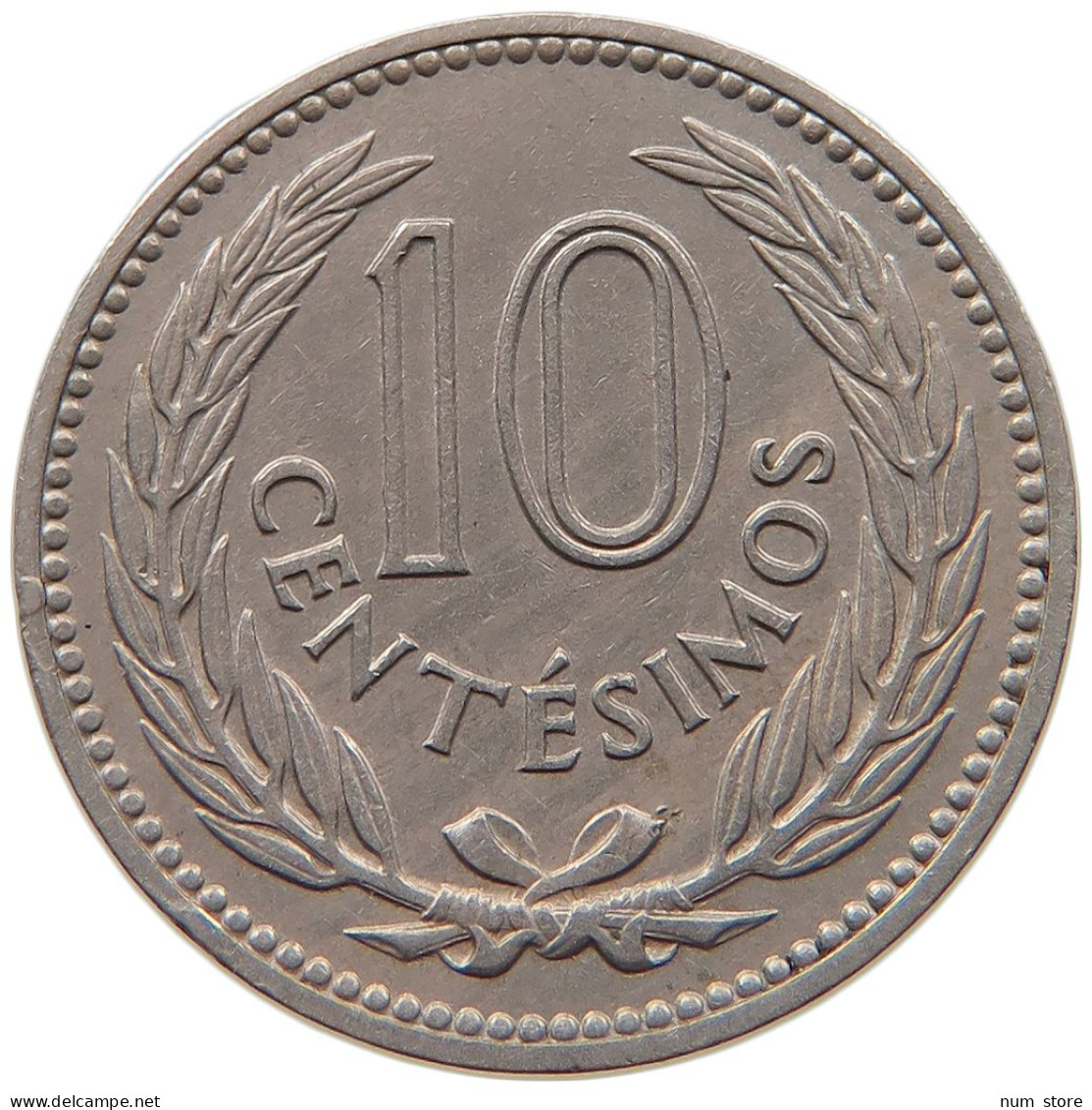 URUGUAY 10 CENTESIMOS 1953  #MA 067124 - Uruguay