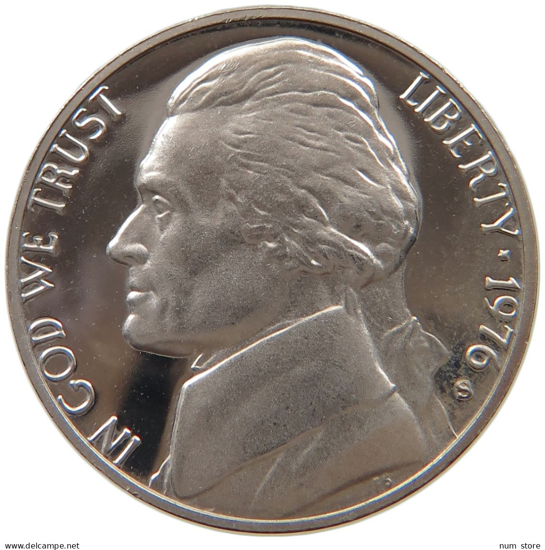 UNITED STATES OF AMERICA NICKEL 1976 S  #MA 073251 - 1938-…: Jefferson