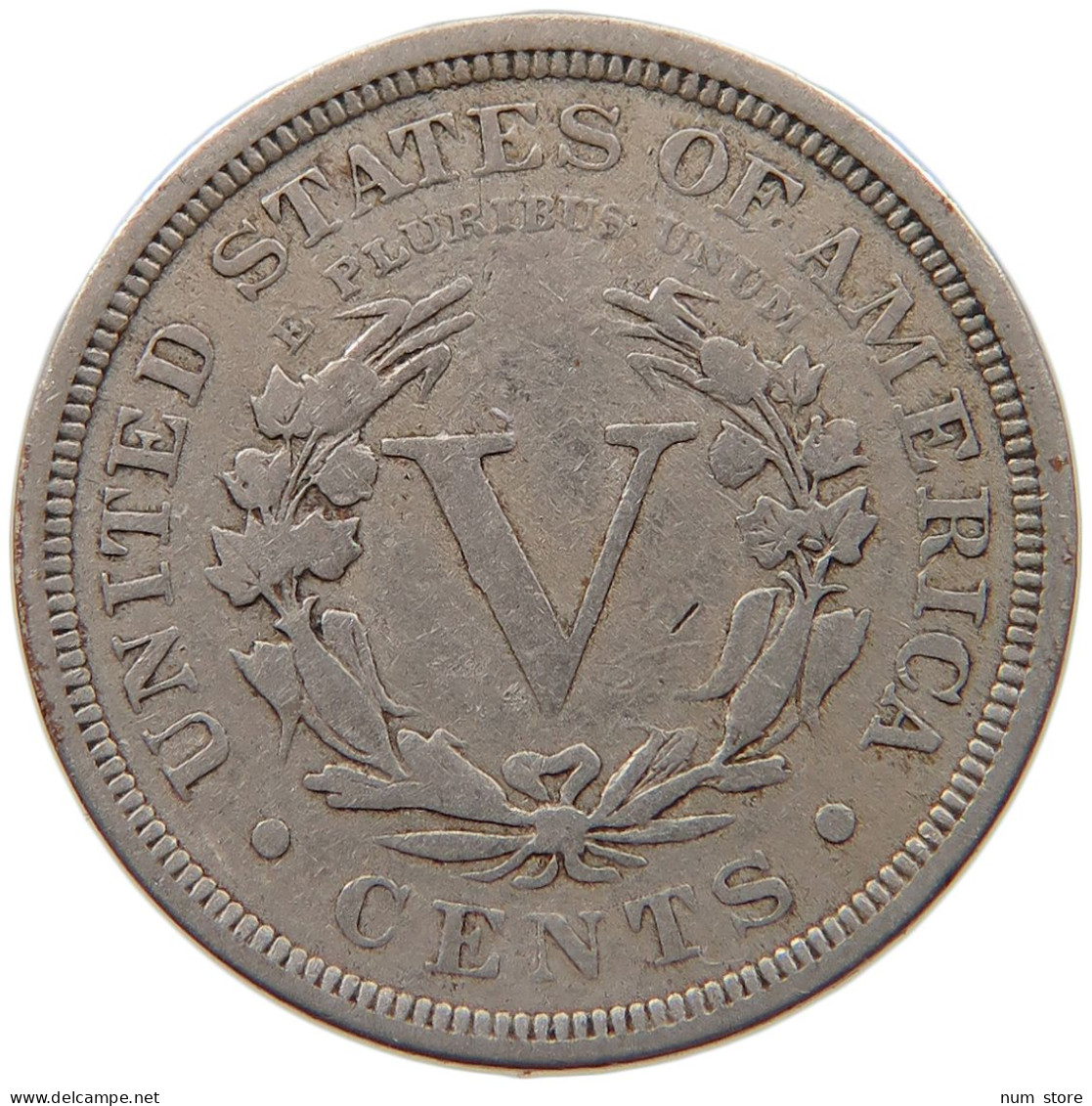 UNITED STATES OF AMERICA NICKEL 1900  #MA 099782 - 1883-1913: Liberty (Liberté)