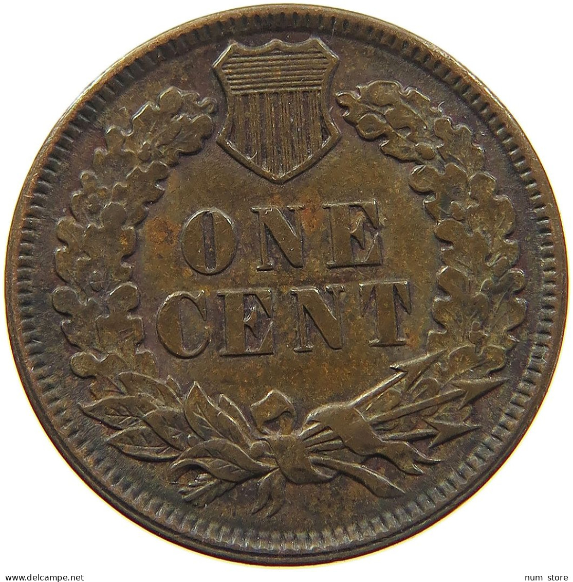 UNITED STATES OF AMERICA CENT 1895 INDIAN HEAD #MA 100788 - 1859-1909: Indian Head