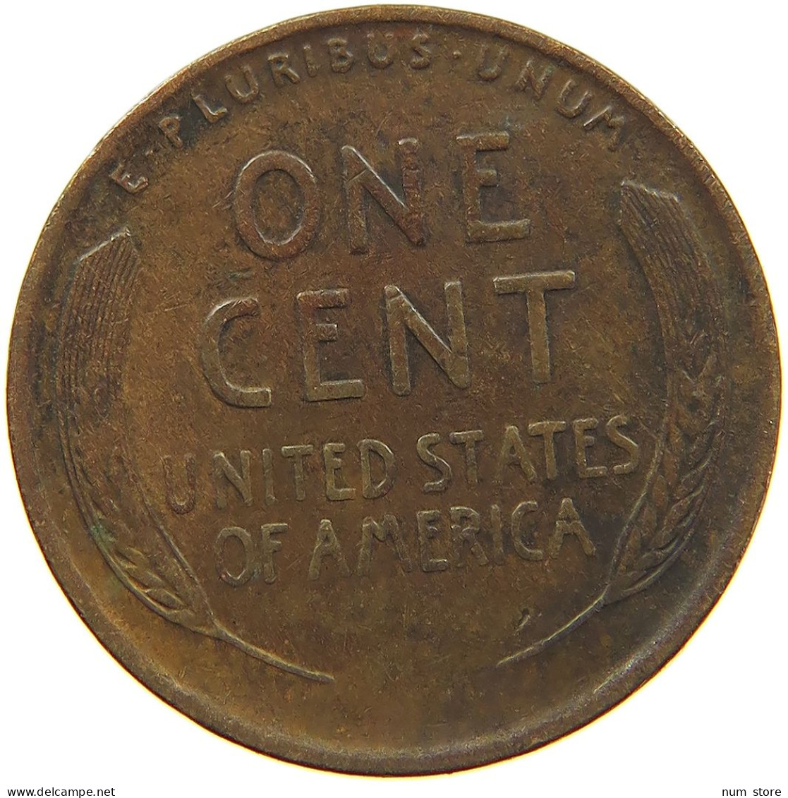 UNITED STATES CENT 1910  #MA 061865 - 1909-1958: Lincoln, Wheat Ears Reverse