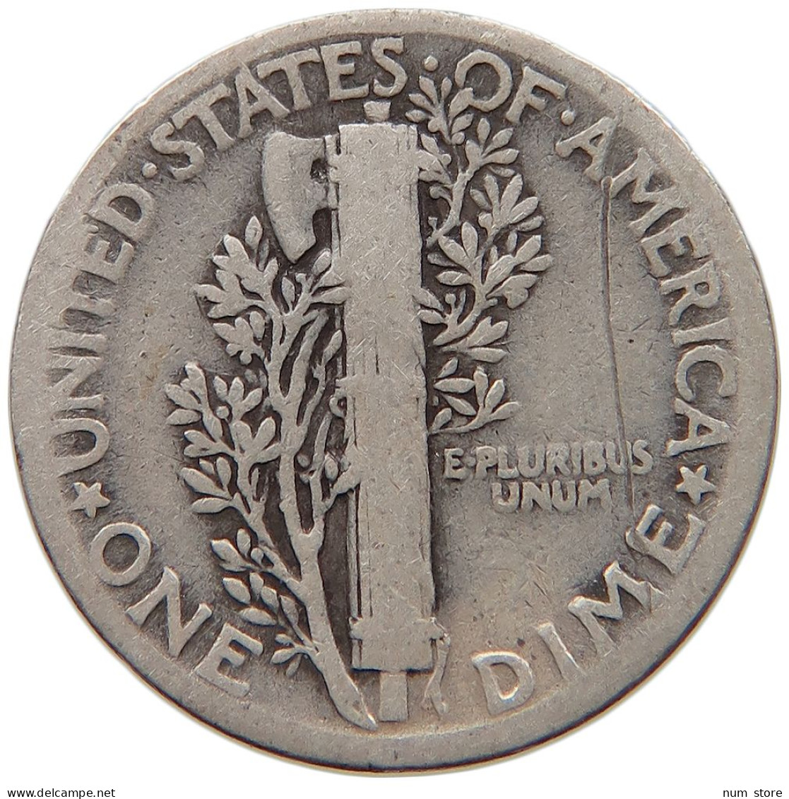 UNITED STATES DIME 1929  #MA 061795 - 1916-1945: Mercury (kwik)