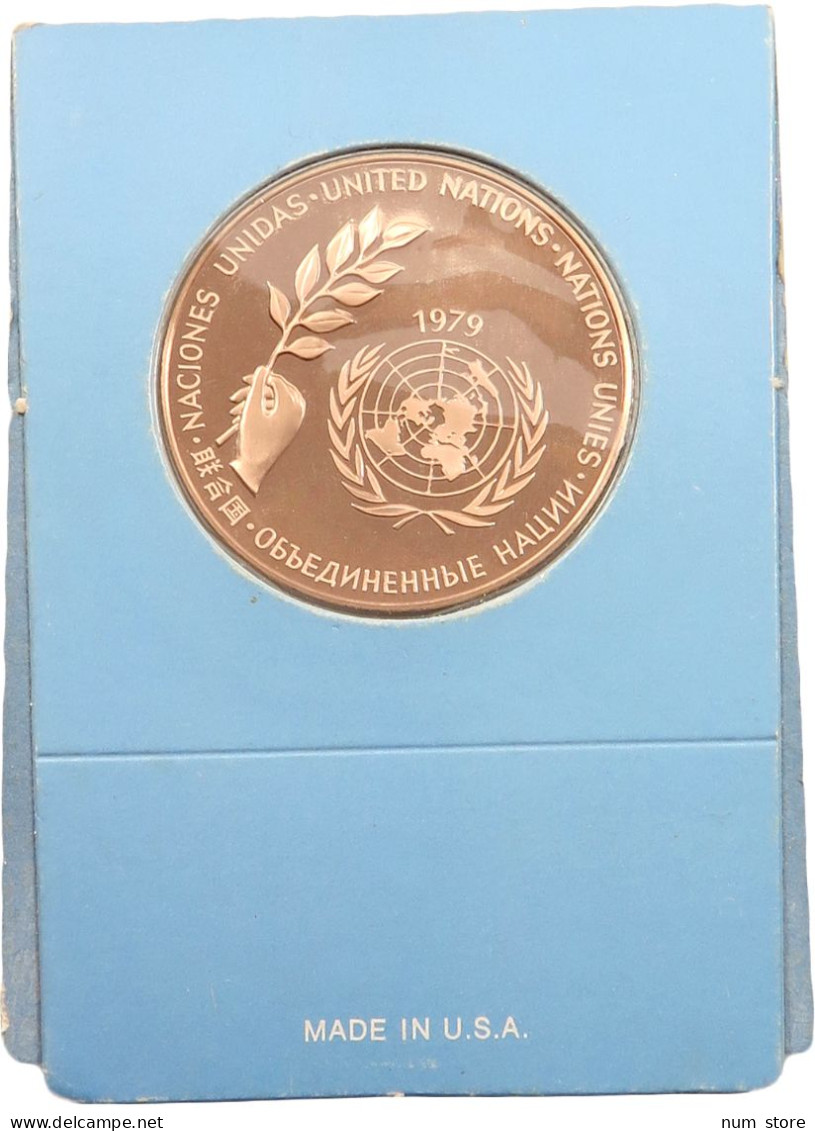 UNITED NATIONS MEDAL 1979 PEACE MEDAL #MA 068912 - Sonstige – Amerika