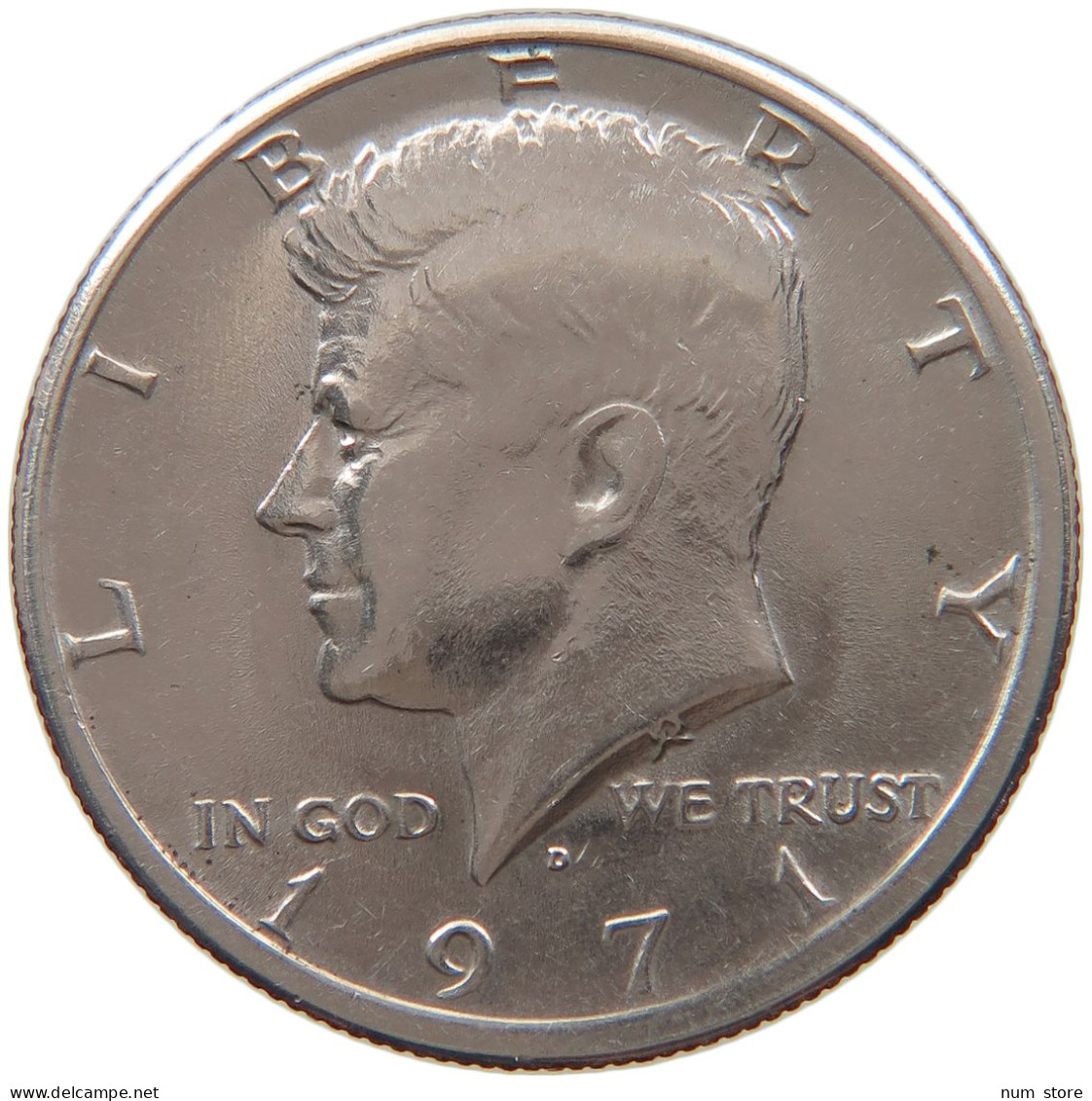 UNITED STATES 1/2 DOLLAR 1971 D  #MA 059670 - 1964-…: Kennedy