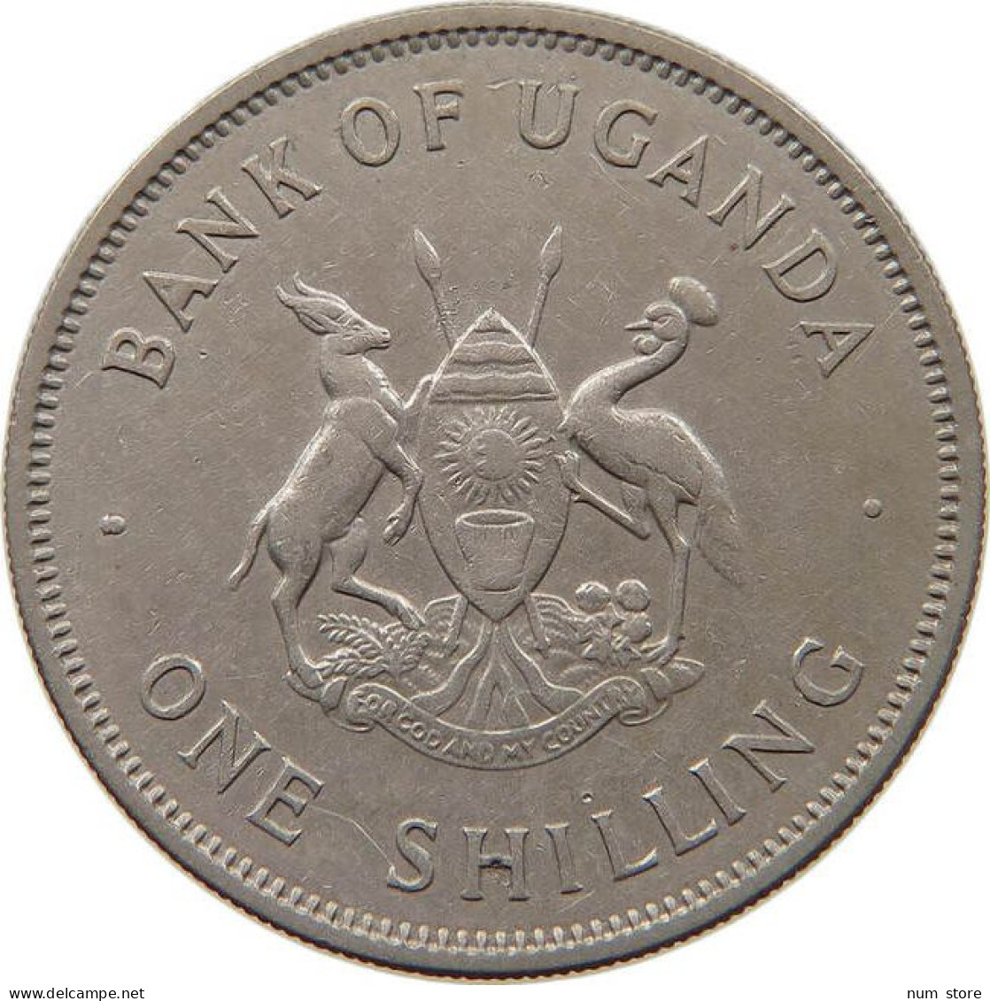 UGANDA SHILLING 1968  #MA 066954 - Uganda