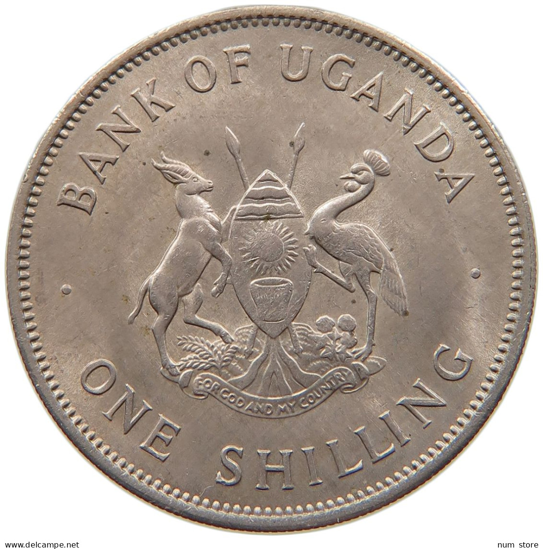 UGANDA SHILLING 1966  #MA 066955 - Uganda