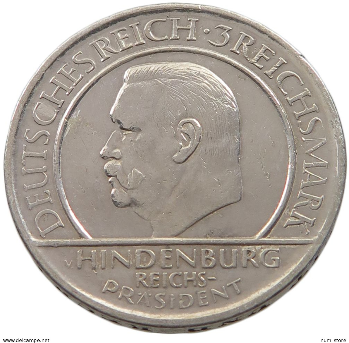 WEIMARER REPUBLIK 3 MARK 1929 G J340 3 MARK SCHWURHAND G #MA 002181 - 3 Mark & 3 Reichsmark