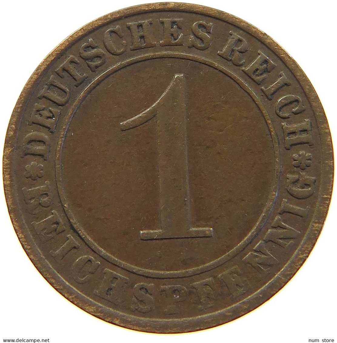 WEIMAR PFENNIG 1934 A  #MA 068151 - 1 Rentenpfennig & 1 Reichspfennig