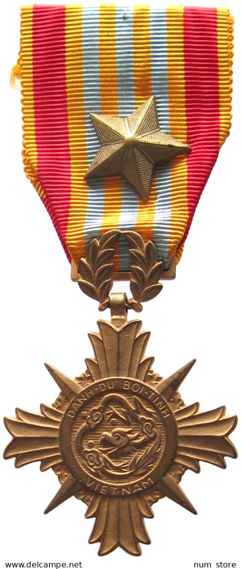 VIETNAM MEDAILLE  VIETNAM BRAVERY MEDAL DANH-DU BOI TINH #MA 020453 - Vietnam