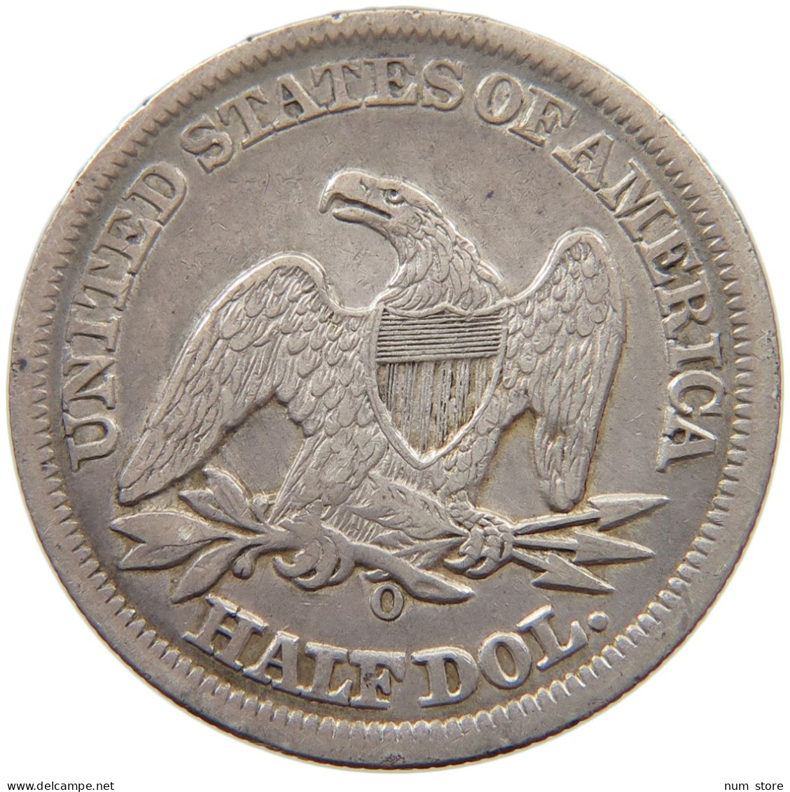 UNITED STATES OF AMERICA 1/2 DOLLAR 1856  #MA 004681 - 1839-1891: Seated Liberty (Liberté Assise)