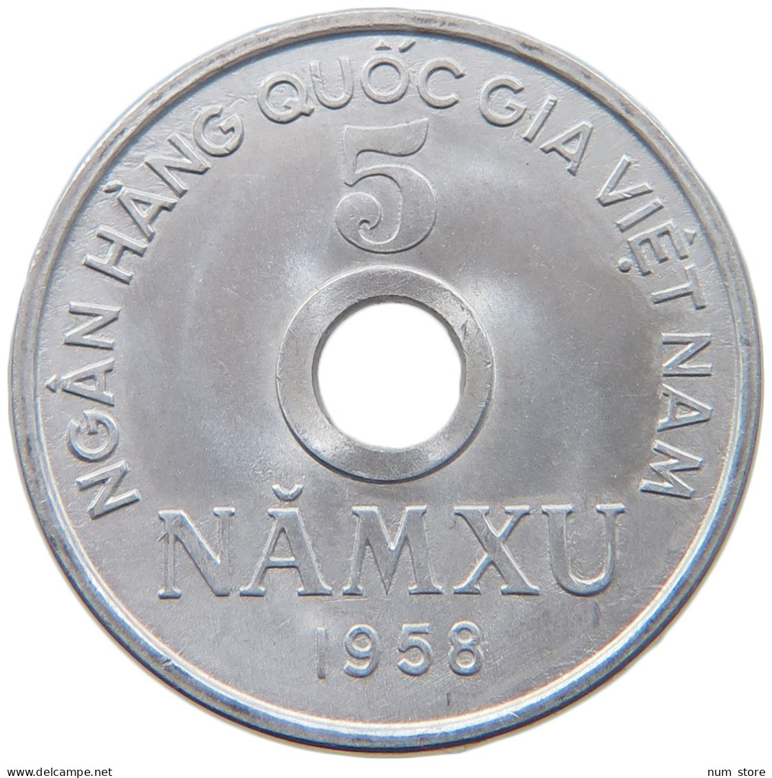 VIETNAM 5 XU 1958  #MA 098760 - Viêt-Nam