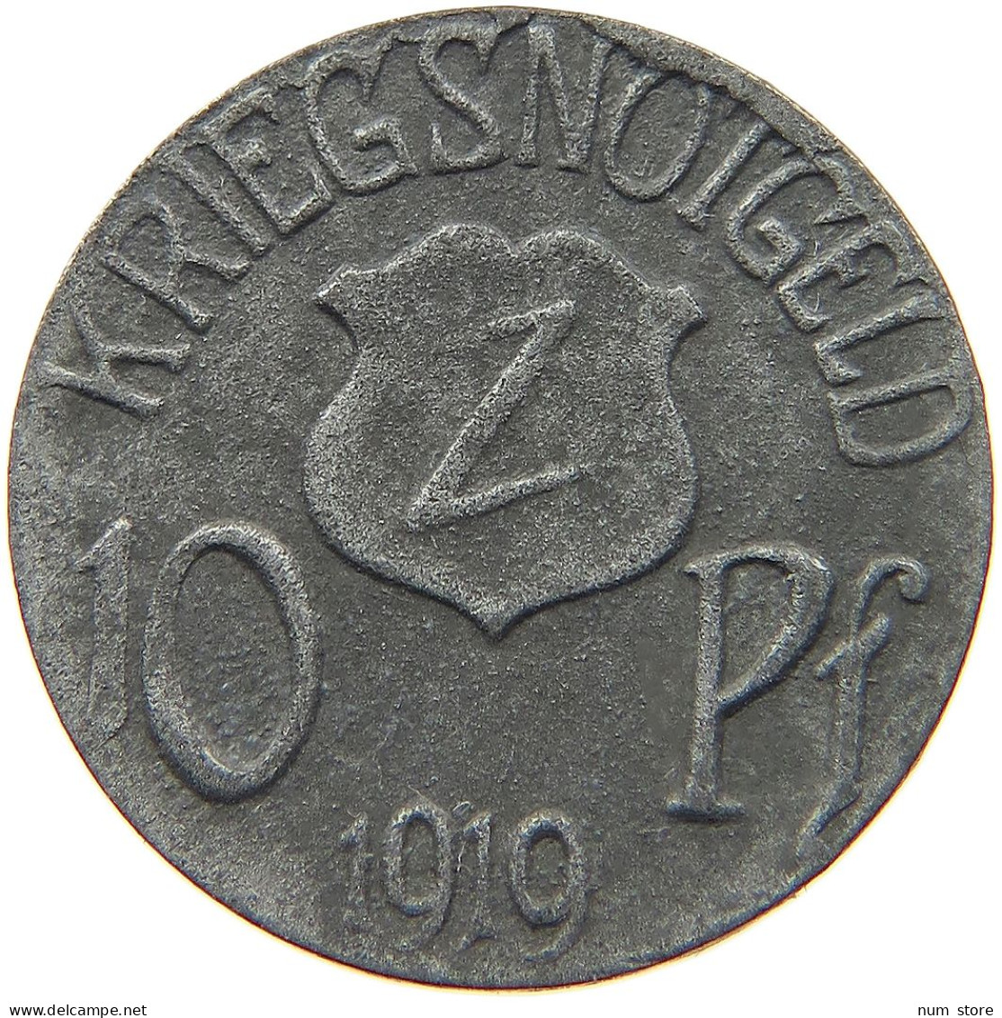 WOLFACH 10 PFENNIG 1919  #MA 103070 - Otros & Sin Clasificación