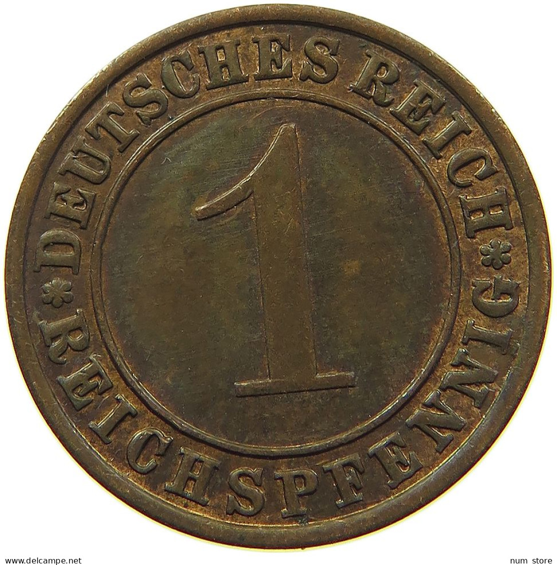 WEIMARER REPUBLIK RENTENPFENNIG 1932 A  #MA 100182 - 1 Rentenpfennig & 1 Reichspfennig