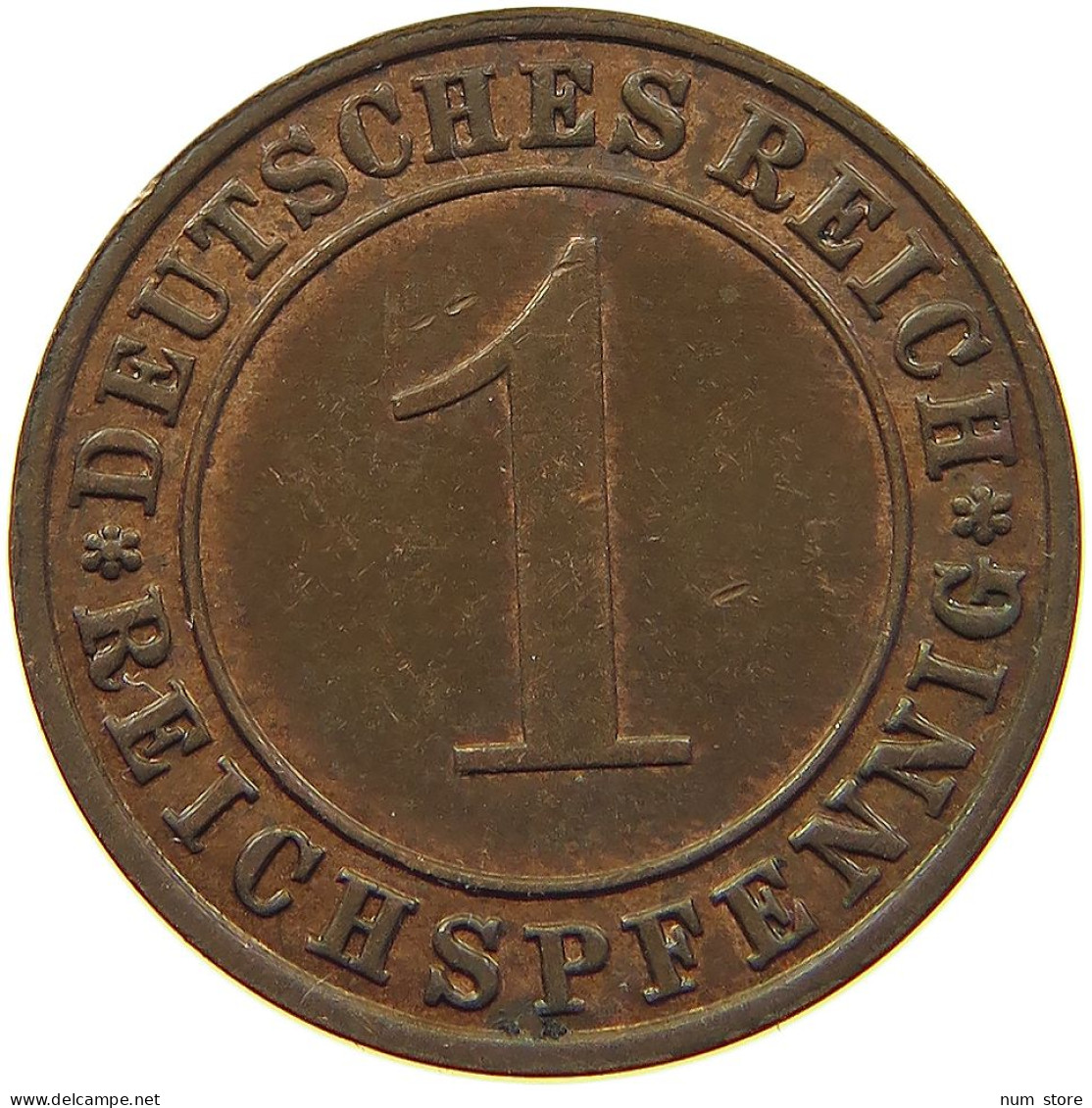 WEIMARER REPUBLIK REICHSPFENNIG 1936 A  #MA 100178 - 1 Rentenpfennig & 1 Reichspfennig