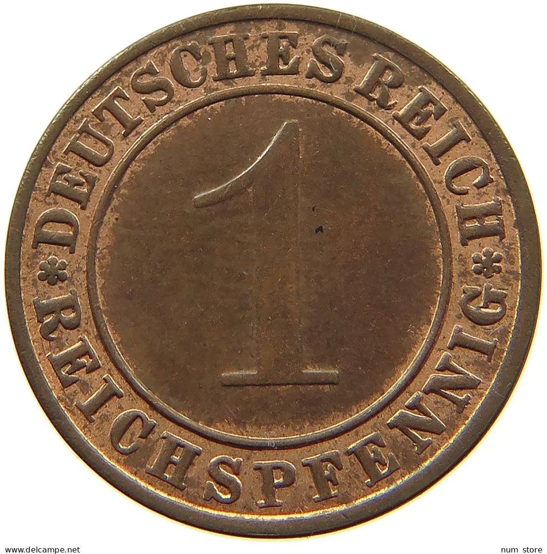 WEIMARER REPUBLIK REICHSPFENNIG 1936 A  #MA 100179 - 1 Rentenpfennig & 1 Reichspfennig