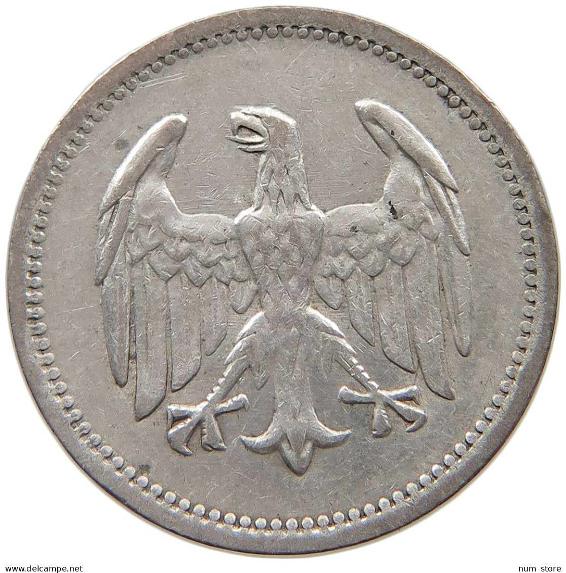 WEIMARER REPUBLIK MARK 1924 A  #MA 021062 - 1 Mark & 1 Reichsmark