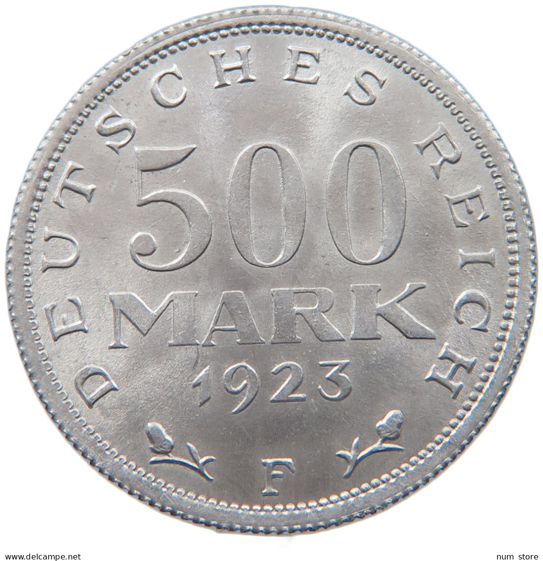 WEIMARER REPUBLIK 500 MARK 1923 F  #MA 098614 - 200 & 500 Mark
