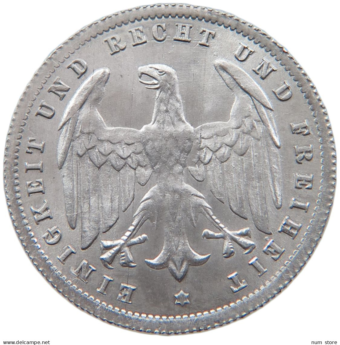 WEIMARER REPUBLIK 500 MARK 1923 F  #MA 098610 - 200 & 500 Mark