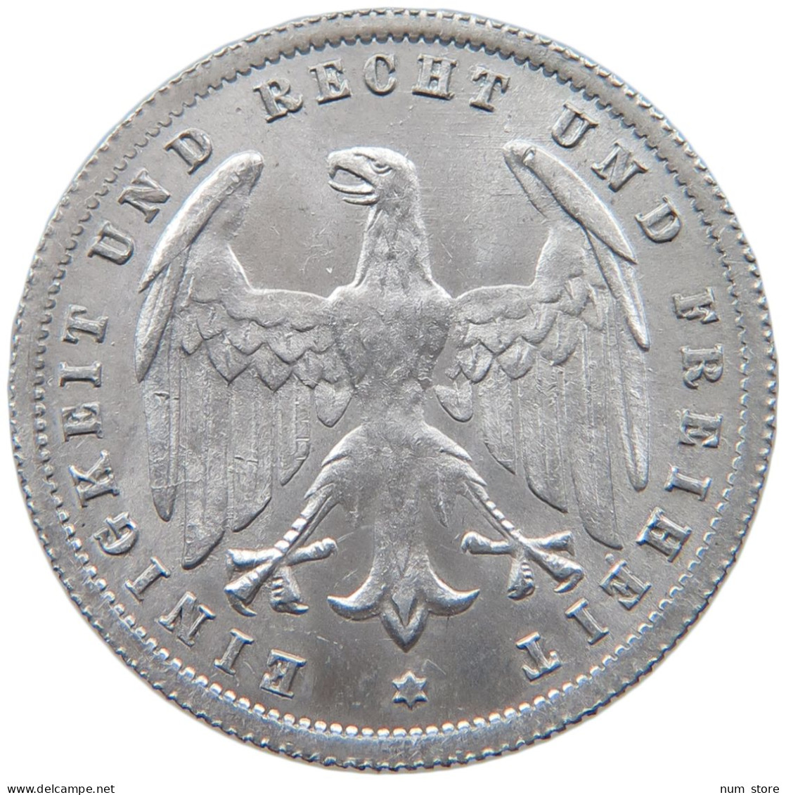 WEIMARER REPUBLIK 500 MARK 1923 F  #MA 098596 - 200 & 500 Mark