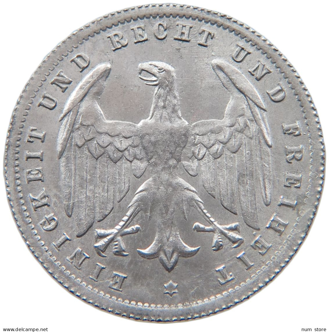 WEIMARER REPUBLIK 500 MARK 1923 F  #MA 098600 - 200 & 500 Mark