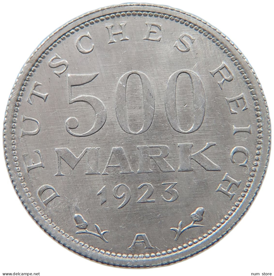 WEIMARER REPUBLIK 500 MARK 1923 A  #MA 098603 - 200 & 500 Mark