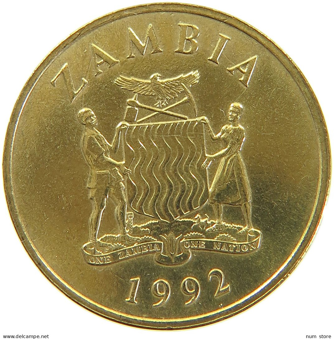 ZAMBIA KWACHA 1992  #MA 066873 - Zambia