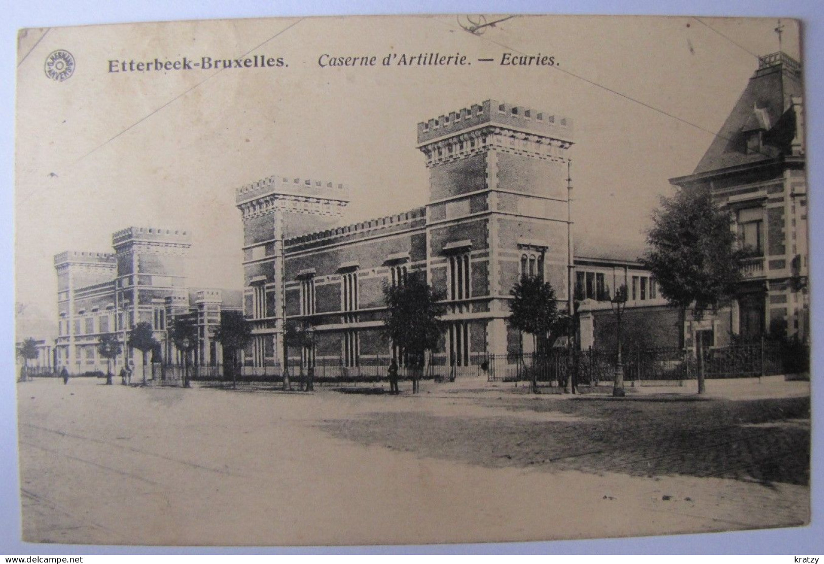 BELGIQUE - BRUXELLES - ETTERBEEK - Caserne D'Artillerie - Ecuries - 1924 - Etterbeek