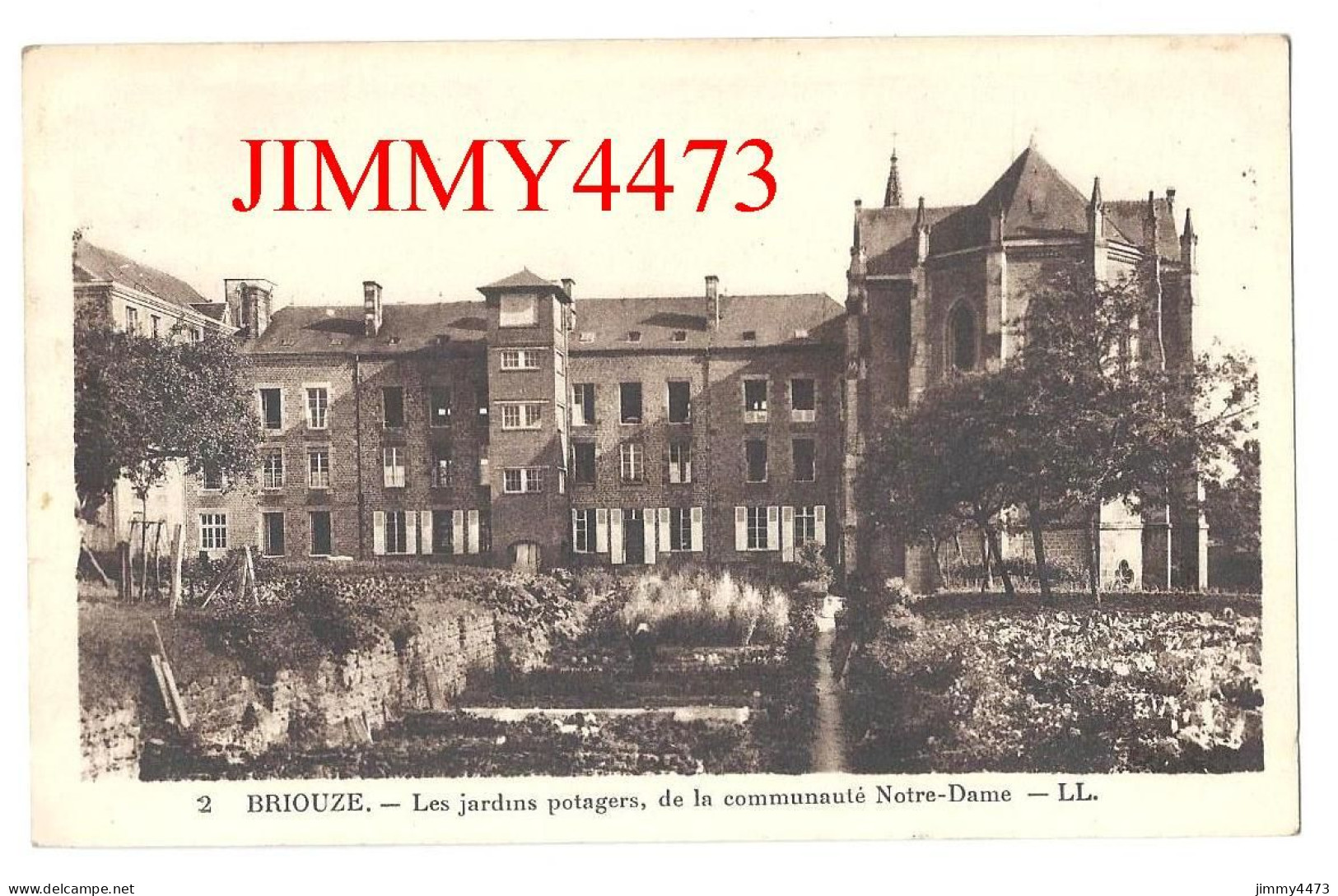 CPA - BRIOUZE - Les Jardins Potagers, De La Communauté Notre-Dame ( Orne ) N° 2 - L L - Edit. Lévy Et Neurdein - Briouze