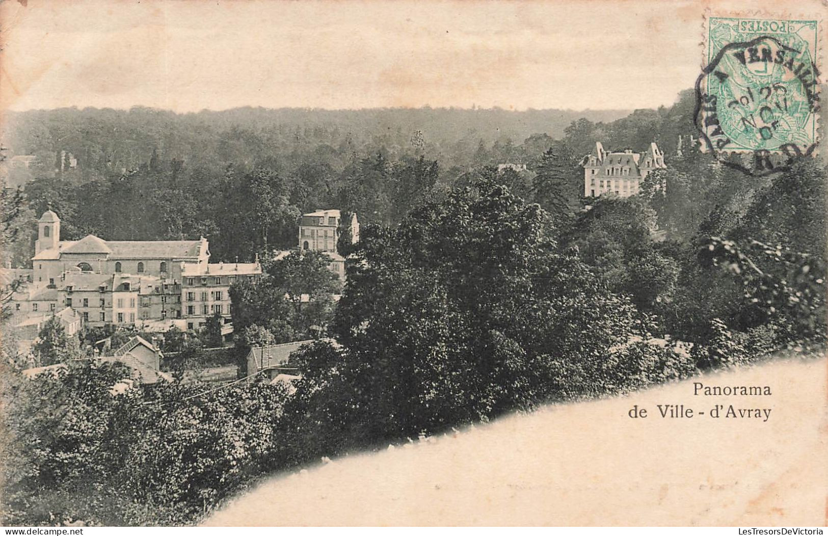 FRANCE - Ville D'Avray - Panorama Sur La Ville D'Avray - Carte Postale Ancienne - Ville D'Avray