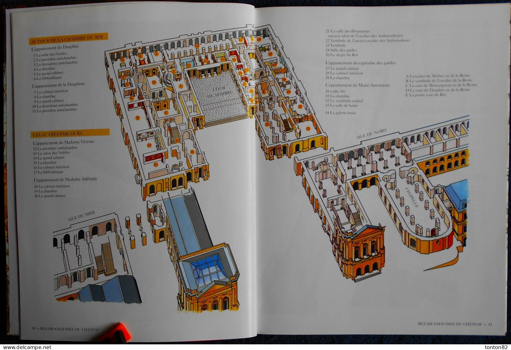 Votre Visite à VERSAILLES - Le Château -  Les Jardins - Trianon - 4 Plans complets - 300 illustrations - ART LYS - 2005