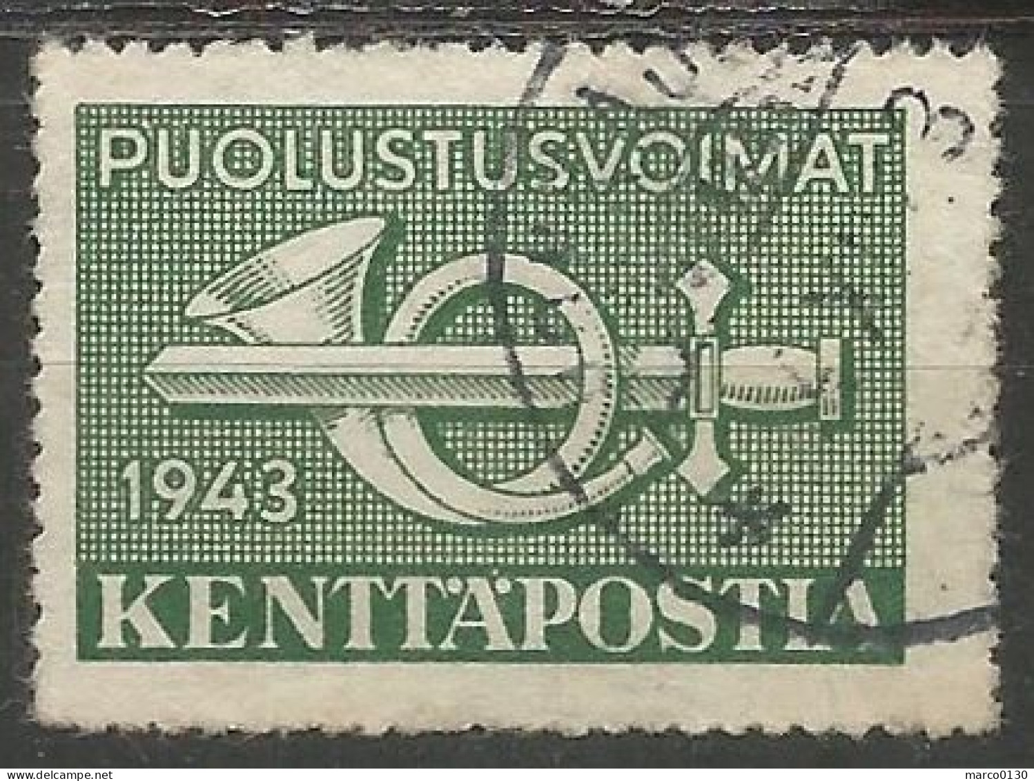 FINLANDE / MILITAIRE N° 4 OBLITERE - Militares