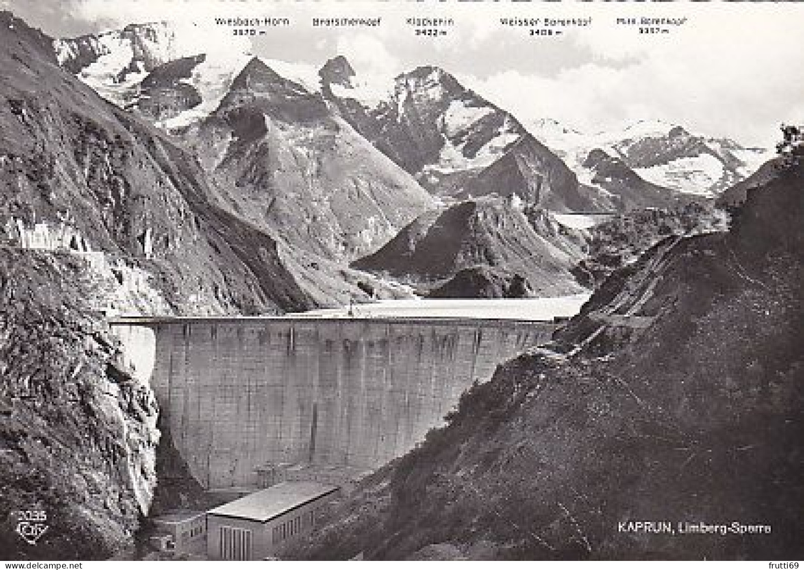 AK 180673 AUSTRIA - Kraftwerksanlegen Kaprun - Limbergsperre U. Stausee Wasserfallboden - Kaprun