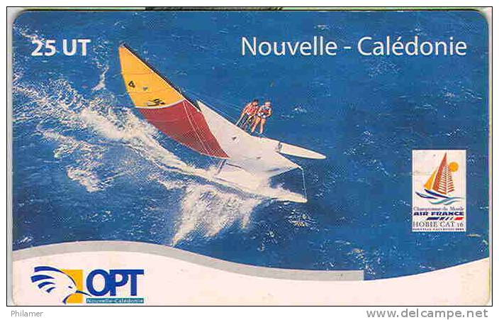 Caledonie Telecarte Phonecard NC98 Hobie Cat Voile Sport Côte 20 Euro Ut., Usage Courant - Nueva Caledonia