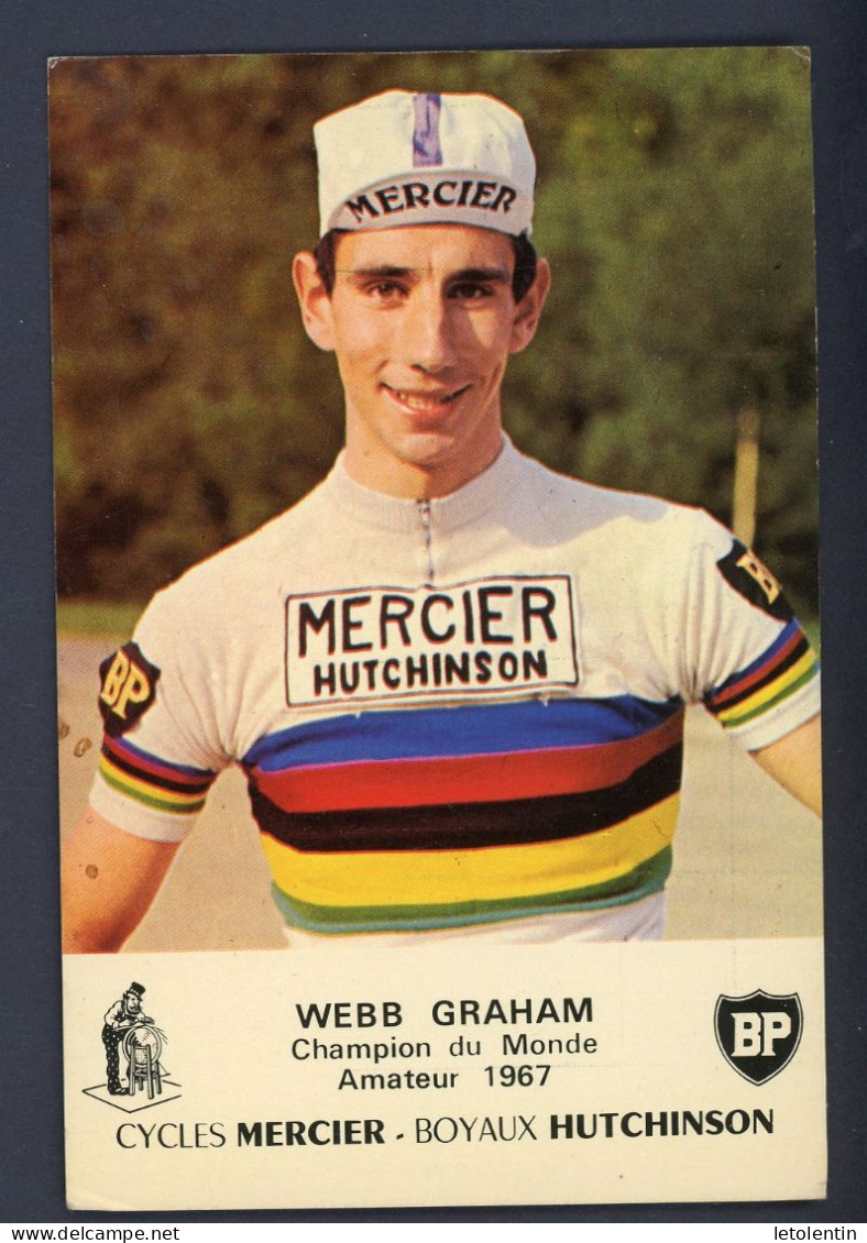CPM - WEBB GRAHAM, CHAMPION DU MONDE CYCLISTE AMATEUR 1967 - Sporters