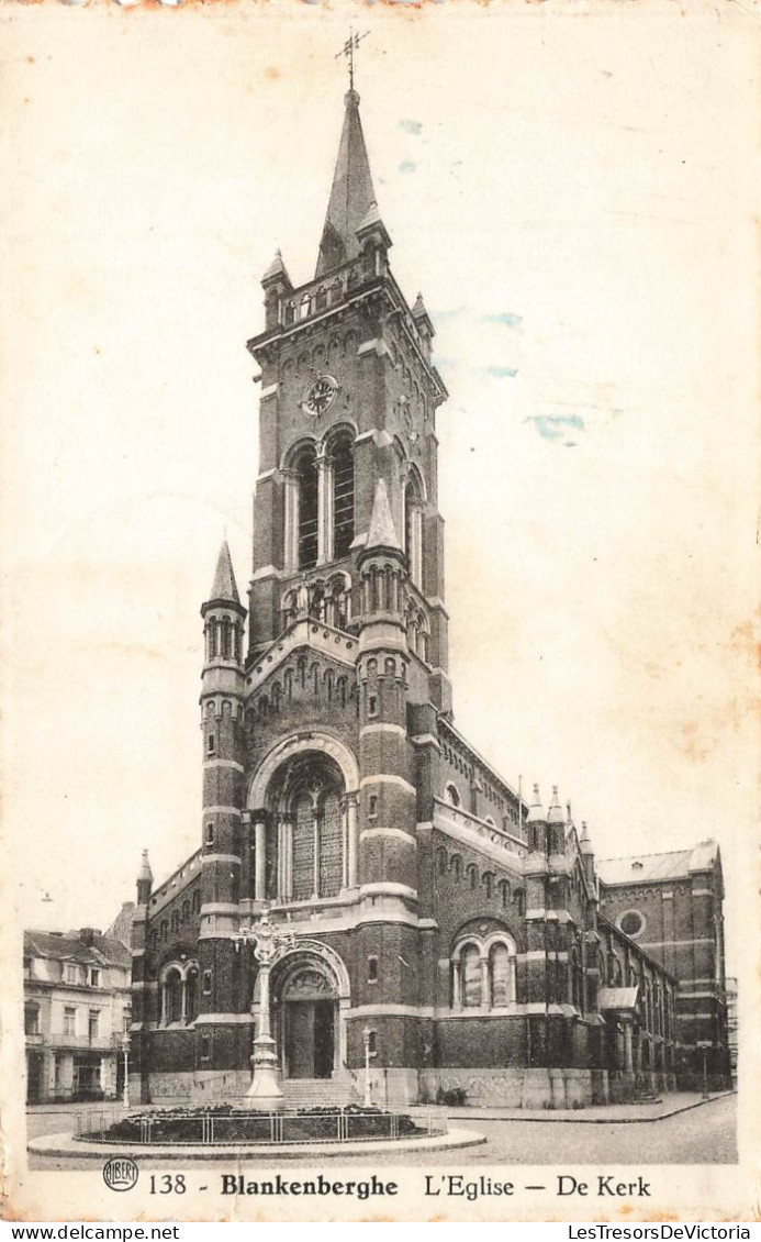 BELGIQUE - Blankenberghe - L'Eglise - De Kerk - Carte Postale Ancienne - Blankenberge