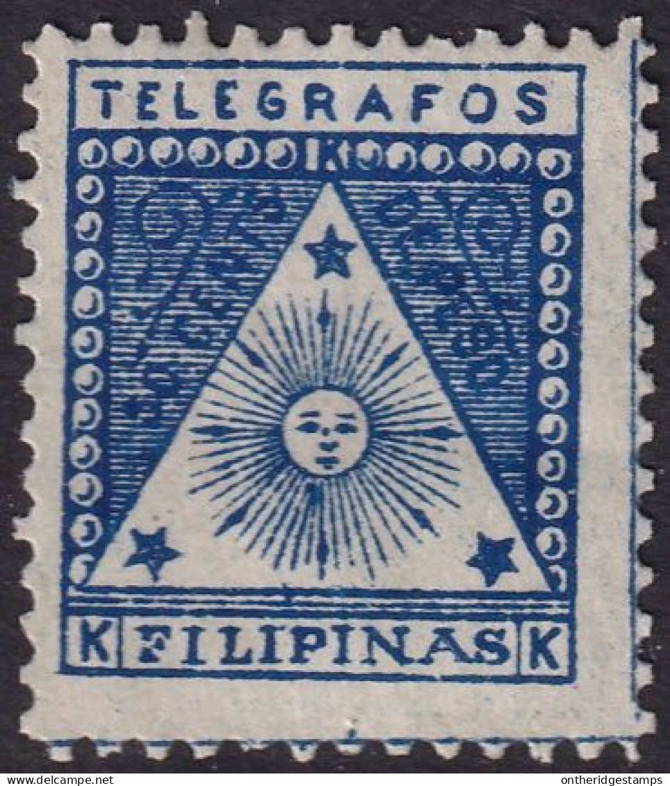 Philippines 1898  Filipinas Insurrecto Ed 2 Revolutionary Telegraph MNH** - Filippijnen