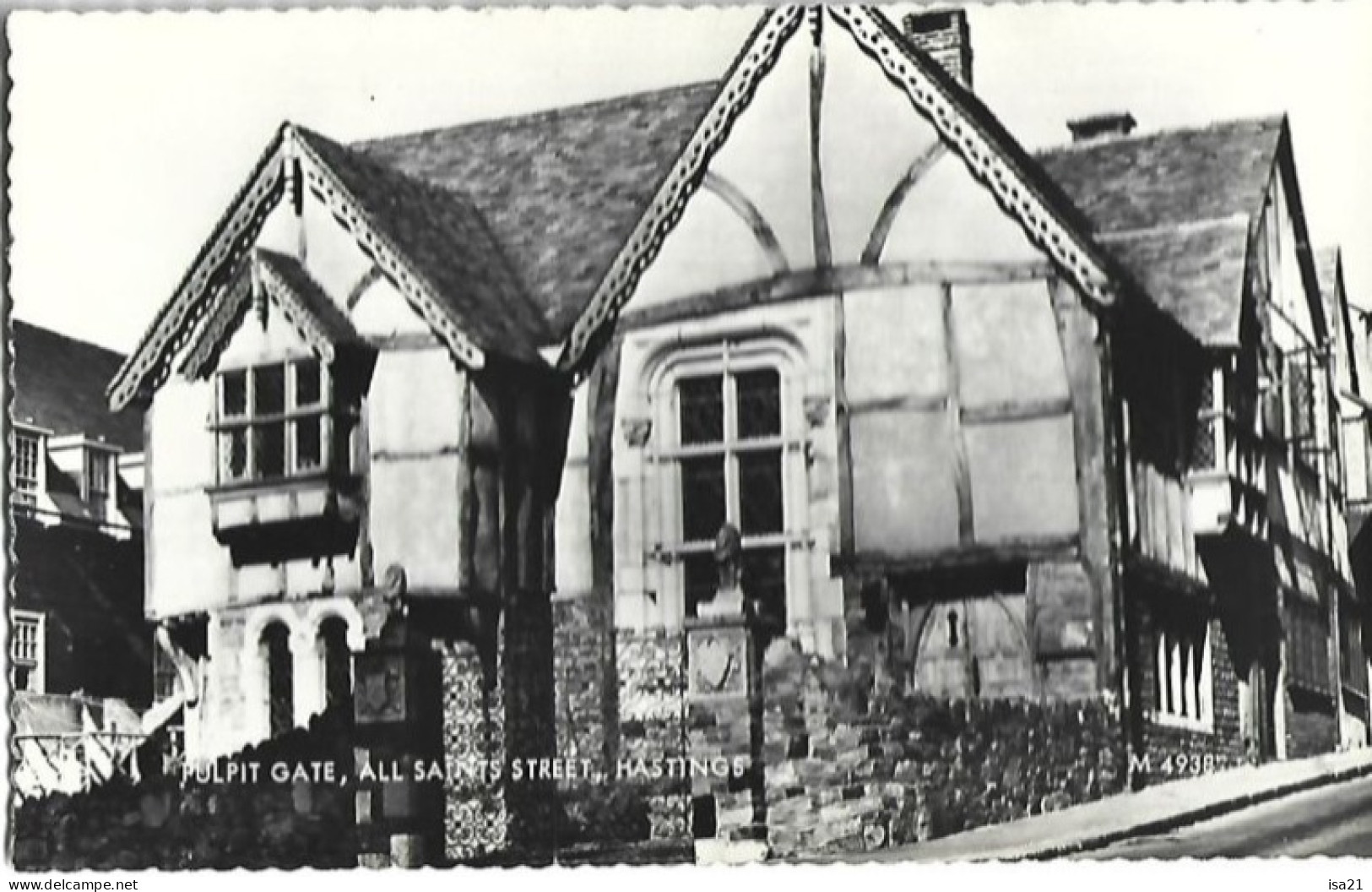 Carte Postale: HASTINGS: Pulpit Gate, All Saints Street. - Hastings