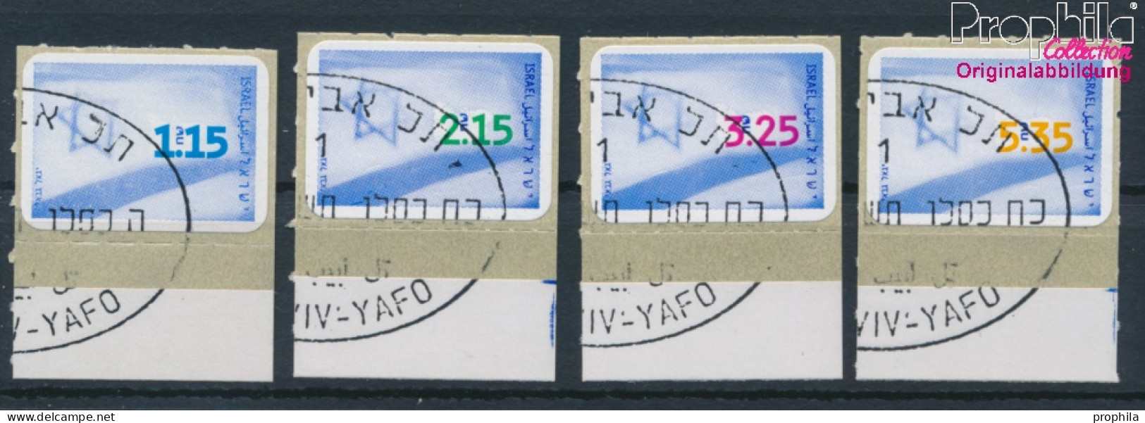 Israel 1493-1496 Mit Tab (kompl.Ausg.) Gestempelt 1998 Nationalflagge (10256590 - Used Stamps (with Tabs)
