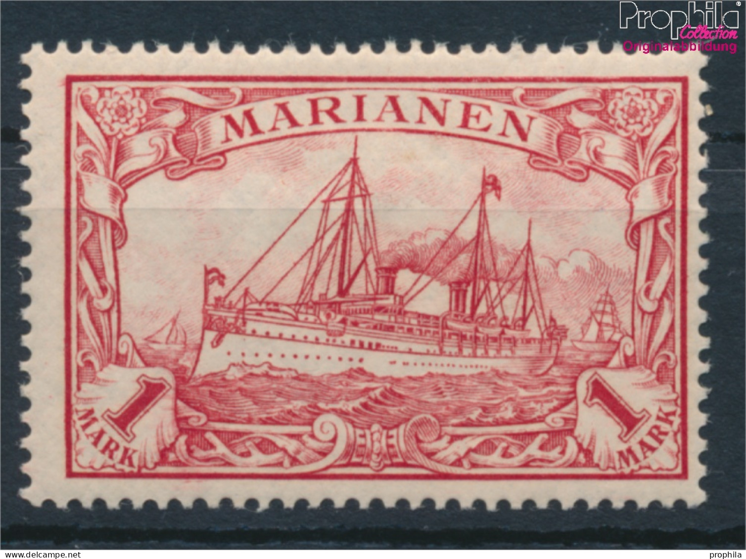 Marianen (Dt. Kolonie) 16 Mit Falz 1901 Schiff Kaiseryacht Hohenzollern (10256392 - Marianen