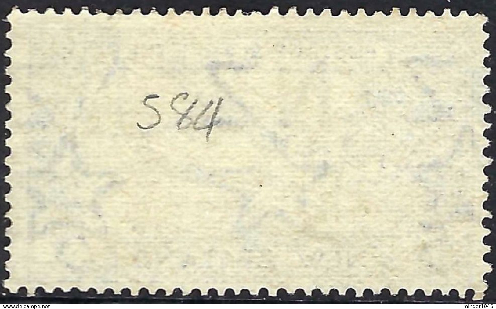 NEW ZEALAND 1936 KGVI 5d Ultramarine SG584 Used - Service