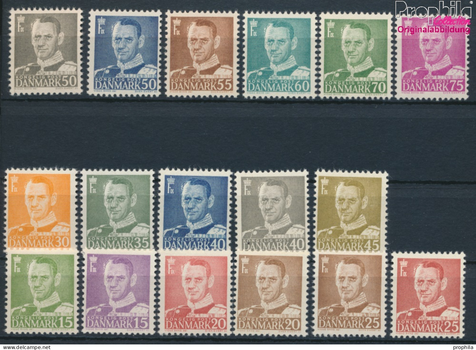 Dänemark Postfrisch Freimarken: König Frederik IX. 1948 Freimarken: König Frederik IX.  (10256812 - Unused Stamps