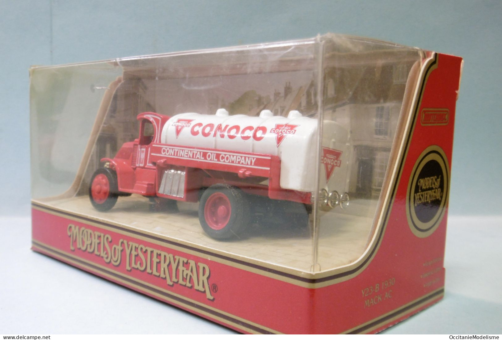 Matchbox - MACK AC CONOCO Oil 1930 Camion Citerne Réf. Y23-B BO 1/43 - Matchbox
