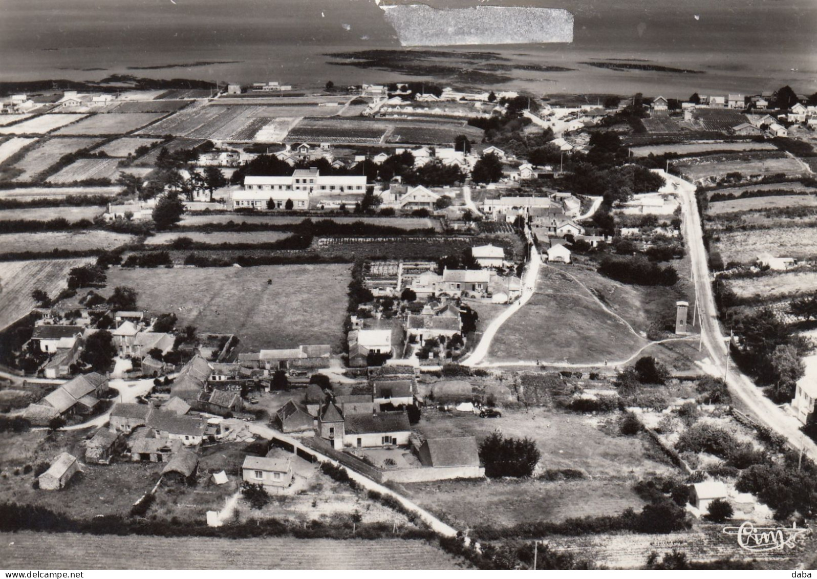 La Plaine-sur-Mer.  Vue Aérienne. Colonie De Trélazé... - La-Plaine-sur-Mer