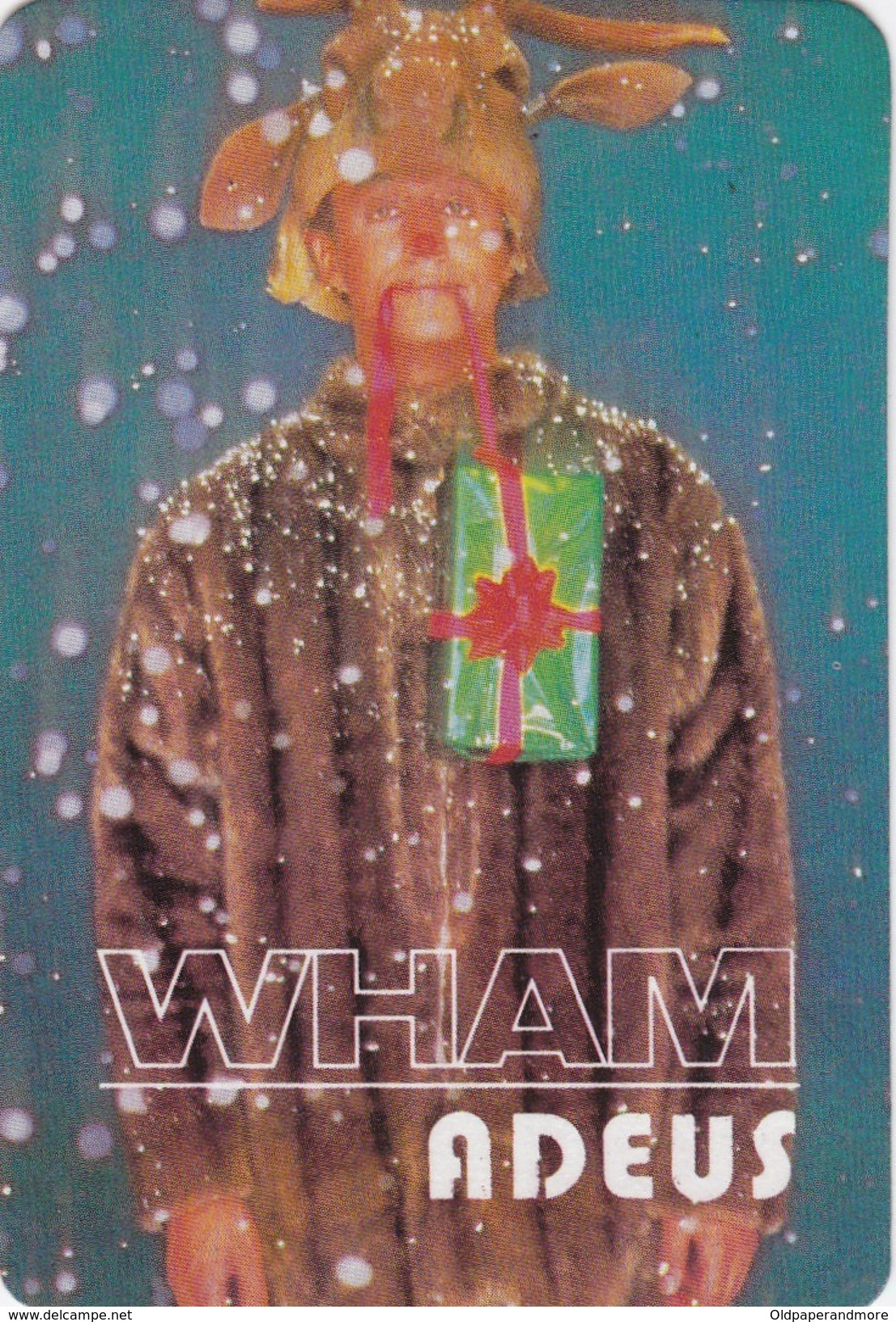 PORTUGAL  CALENDAR POCKET 1988   - MUSIC BAND WHAM GEORGE MICHAEL - Petit Format : 1981-90