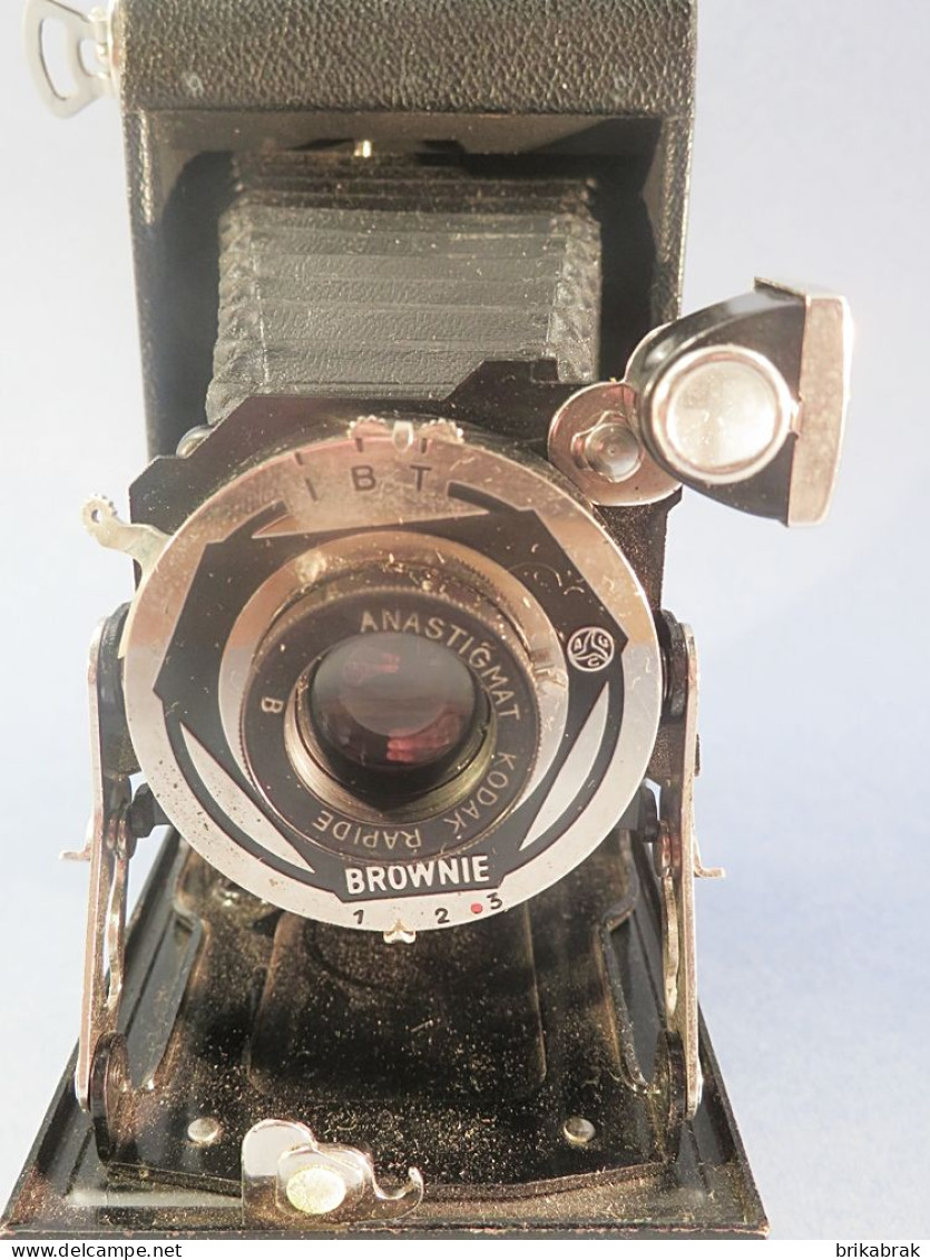 ° APPAREIL PHOTO KODAK BROWNIE PLIANT SIX-20 - Photographe Photographie