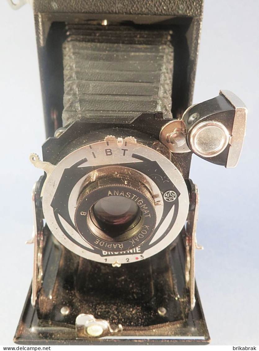 ° APPAREIL PHOTO KODAK BROWNIE PLIANT SIX-20 - Photographe Photographie