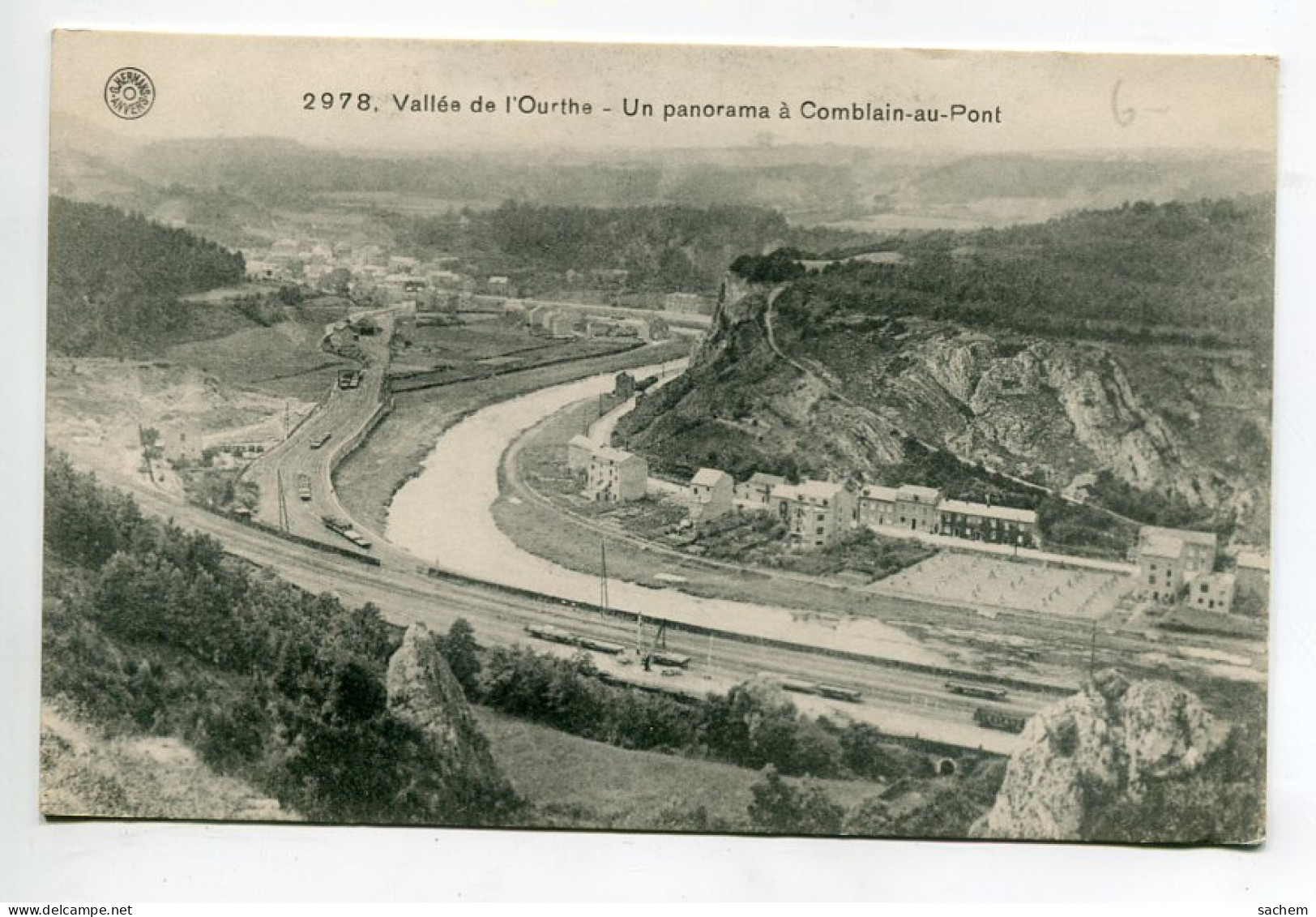 BELGIQUE COMBLAIN Au PONT Vallée De L'Ourthe Vue Large 1910  D19 2023 - Comblain-au-Pont