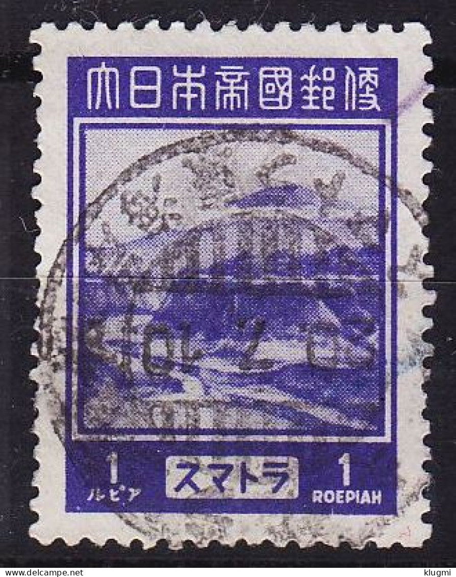 JAPAN [Besetzung Sumatra] MiNr 0012 ( O/used ) - Japanese Occupation