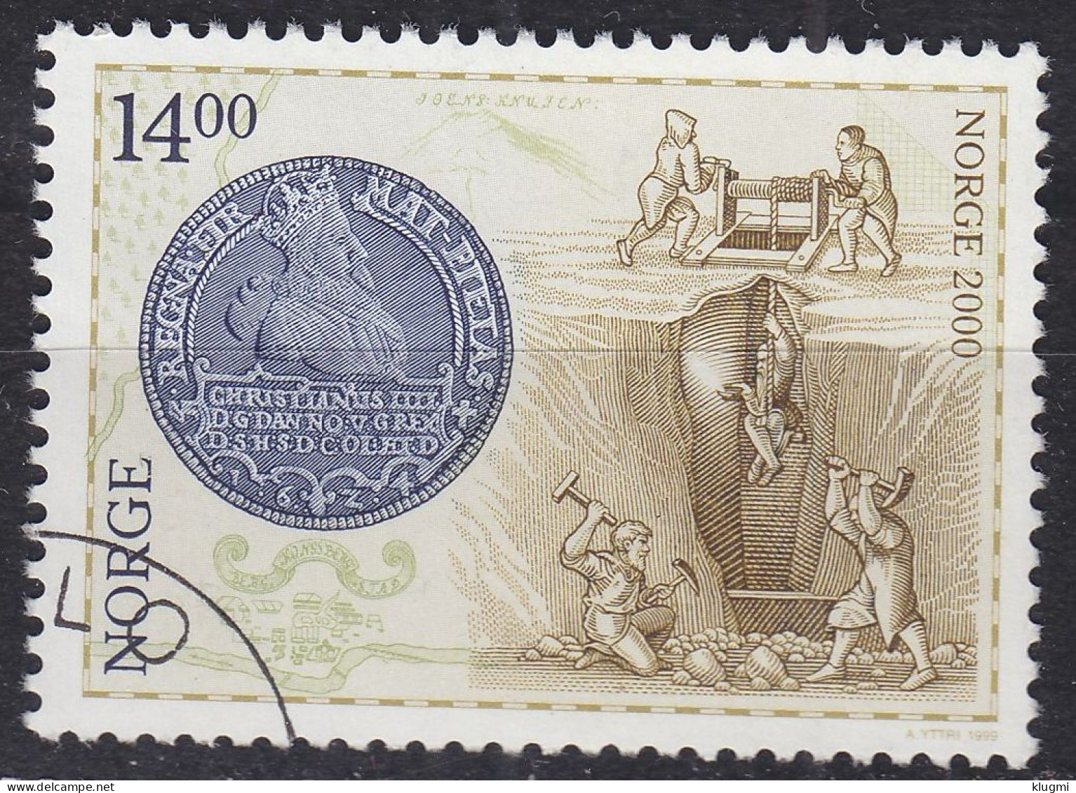 NORWEGEN NORWAY [1999] MiNr 1315 ( O/used ) - Gebraucht