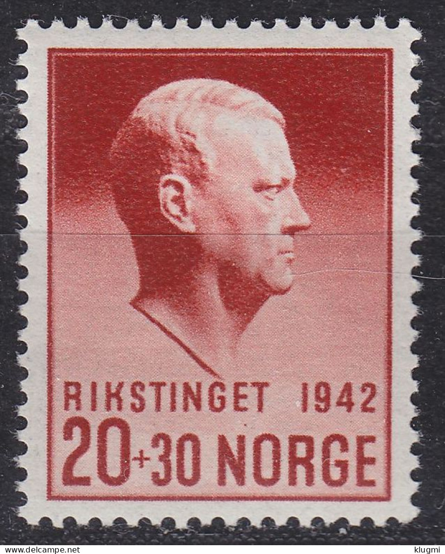 NORWEGEN NORWAY [1942] MiNr 0271 ( **/mnh ) - Nuovi